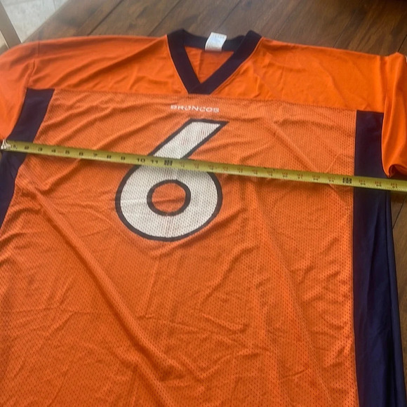 NFL Denver Broncos Cutler 6 Football Jersey Orange V-Neck #6 Size 2XL - Picture 6 of 16